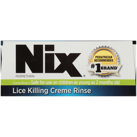 Nix Lice Killing Creme Rinse Extra Strength and Lice Comb, 2 fl oz