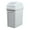 White, variant on BAOQIN Kitchen Trash Can with Lid&nbsp;Bathroom Trash&nbsp;Plastic Garbage Can with Lid, Waste Basket,Trash Bin&nbsp;For Dorm, Outdoor, Bathroom, Living Room, Office, Kitchen, Bedroom （White 2)