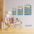 thumbnail image 4 of Tosa Province Bonito Fishing Canvas Japanese Wall Art 12X16", 4 of 4