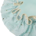 thumbnail image 3 of Gorro de ducha impermeable de doble capa para mujer, reutilizable y con banda elástica, de poliéster y algodón grueso para ducha y baño, 3 of 8
