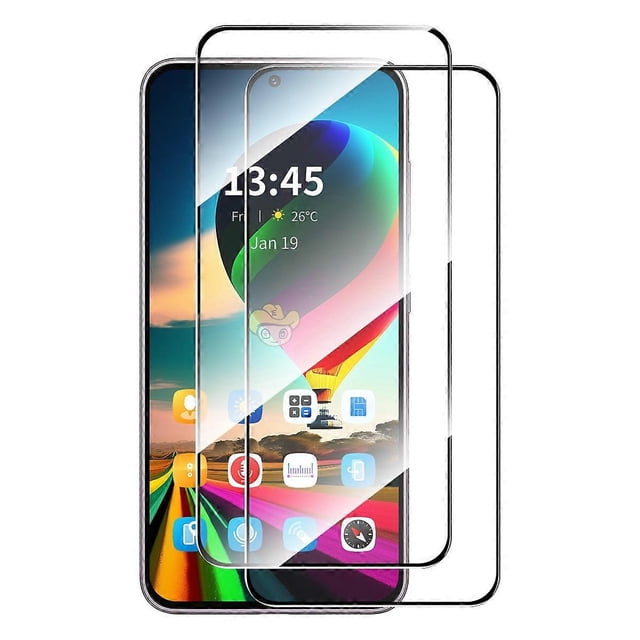 For Oppo Reno13 F 4G Oppo Reno13 F 5G 2Pcs Screen Protector ENKAY HAT PRINCE 9H Silk Printing 0.26mm