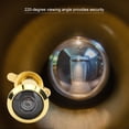 thumbnail image 4 of Zinc Alloy 2Pcs Door Viewer, Security 220 Degree Door Viewer, Hardware Accessories For Door For Home Door Viewer 16mm Gold, 4 of 8
