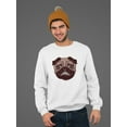 thumbnail image 2 of A Smiley Dog Sweatshirt Men -Image by Shutterstock, Male x-Large, 2 of 4