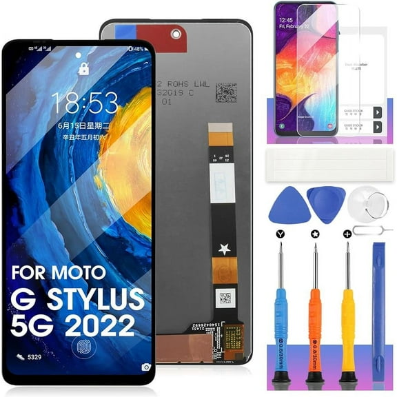 for Moto G Stylus 5G 2022 Screen Replacement G Stylus 2022 Display XT2211-1,XT2215-4 Digitizer XT2211DL LCD Touch Screen Assembly Repair Parts(not for G Stylus 5G 2021,G Stylus 2020/2021)