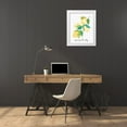 thumbnail image 3 of Prahl, Courtney 26x32 White Modern Wood Framed Museum Art Print Titled - Summer Lemons Sentiment II, 3 of 4