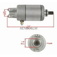 thumbnail image 3 of Starter Motor Can Am Outlander 400 450 570 Max, 3 of 8