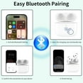 thumbnail image 4 of Wireless Charging Case Replacement for AirPods 4th Gen (USB-C Port Only, Earbuds Not Included) - Compatible with Apple AirPods 4, 4 of 7