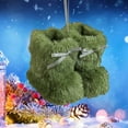 thumbnail image 5 of Christmas Plush Mini Boots Ornaments For Tree Hanging And Holiday Home Decoration With Festive Seasonal Charm, 5 of 6