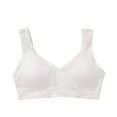 thumbnail image 2 of SROBPTY Plus Size Bras for Women Wireless Breathable Wide Strap Side Breast Control Sports Bra, 2 of 3