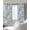 Turquoise, variant on Teal Spring Floral Blackout Curtains for Bedroom/Living Room, Thermal Insulated Kitchen Curtains, Elegant Pastoral Flowers Grommet Darkening Window Treatment Drapes 52"x63"x2
