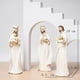 thumbnail image 3 of Christ Nativity Statue Nativity Scene Set Christmas Crib Statue Little Jesus Manger Miniature Church Decoration, 3 of 5