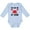 AE-Light Blue, variant on Inktastic Funny Crab Gift Boys or Girls Long Sleeve Baby Bodysuit
