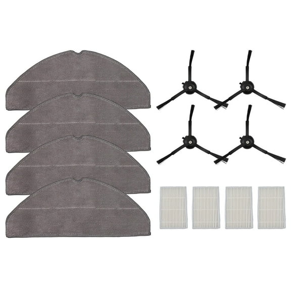 For Tapo RV30 Max Plus/ RV20 Max Plus Vacuum Parts Filter Side-Brush Mop Cloth