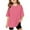 Hot Pink, variant on T-Shirts for Girls 7-8 Children Kids Girls Short Sleeve T Shirts Kids Summer Oversized Tops Casual Crewneck Basic Tees Red Size 9-10 Years