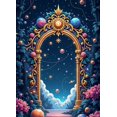 thumbnail image 5 of LUUFILx Starry Sky Backdrop Banner Photography Background for Party Supplies Birthday Decorations Baby Shower Celebration Events Holiday Decor, 5 of 8