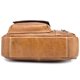 thumbnail image 5 of Bolso bandolera de cuero genuino vintage para hombre, bolso bandolera de viaje deportivo al aire lib BULLCAPTAIN Paquete de hombro, 5 of 7