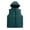 Green, variant on Puffer Vest Men Hooded Sleeveless Quilted Jacket Zip Up Padded Gilet Vest Outerwear