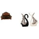 thumbnail image 1 of Sofá Miniatura, Sillón Individual, Modelo DIY, Accesorio, Mueble Para Micropaisaje, Regalo, Decoración Con Figuras De Cisne, Estatuas, Escultura De Cerámica, Colección De Escritorio,, 1 of 8