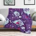 thumbnail image 3 of Pokemon Gengar Throw Blanket Cute Flannel for Boys Girls Men Women, 3 of 7