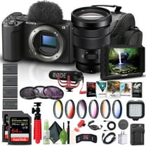 Sony Alpha ZV-E10 II Mirrorless Camera Body with 18-105mm Lens Creator Kit (International Model)