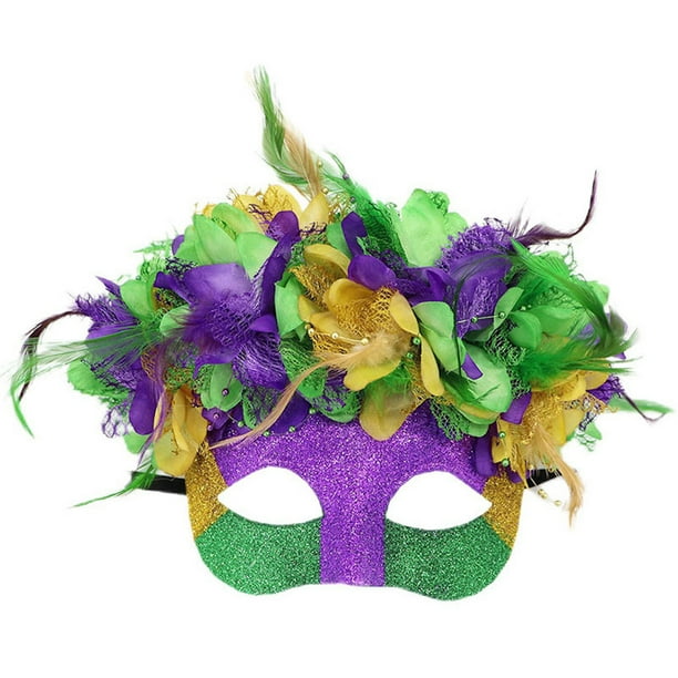 Yookat 2 Máscaras De Mardi Gras Para Mascarada, Máscaras De Carnaval Veneciano Mascaras De Mascaras Para Carnavales Mascaradas Fiesta De Halloween