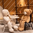 thumbnail image 3 of Soft Plush Cute Teddy Bear Toy 35.4in Large Cute Stuffed Animal Gift, 3 of 6