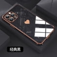 thumbnail image 1 of Funda de mármol de corazón de amor de lujo para iPhone, 11, 12, 13 Pro Max, X, XS, XR Max, 7, 8 Plus, SE 2020, fundas galvanizadas Fivean unisex, 1 of 2
