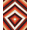 Multi, Pattern 1, variant on ODIKA 4' x 6' Machine Washable Non-Slip Area Rug, Geometric Chevron High Traffic Rug, Red, 494487