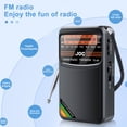 thumbnail image 4 of EstbridgePortable Mini FM AM SW Full Band Radio Best Reception for Elder (Black TG66), 4 of 9