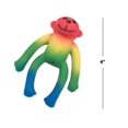 thumbnail image 3 of 4 Inch Tiny Latex Dog Toy Cute Little Monkey Squeaker for Small Breeds Puppies (Full Set - All 3 Colors), 3 of 9