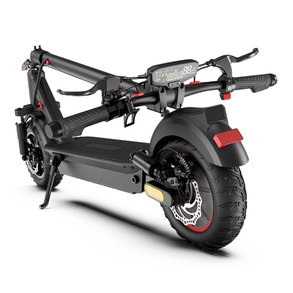 800W High-Power Electric Scooter for Adults, 28-Mile Range, 25 MPH, 10" Off-Road Tires, Dual Suspension & Turn Signals