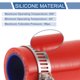 thumbnail image 5 of Ofertas Únicas 1-5/8" 40 pulgadas ID tapa de refrigerante de silicona reforzada de 4 capas para válvula de derivación de turbo refrigerante vacío 5mm 2.36 pulgadas rojo por fuera azul por dentro, 5 of 7