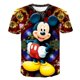 thumbnail image 1 of Camisetas de Mickey Mouse, ropa de verano, camisetas de moda para chicas, camisetas de manga corta informales de dibujos animados de la nueva serie de Disney 2023, camisetas 1-14Y14T Gao Jinjia LED, 1 of 2