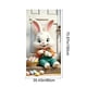 thumbnail image 3 of CaiYueKe Easter Door Cover Curtain Decoration for Spring Holiday Party, Bunny Egg Themed Hanging Door Banner Wall Decor, Festive Home Indoor Outdoor Welcome Sign with Religious Cross Pattern, 3 of 7