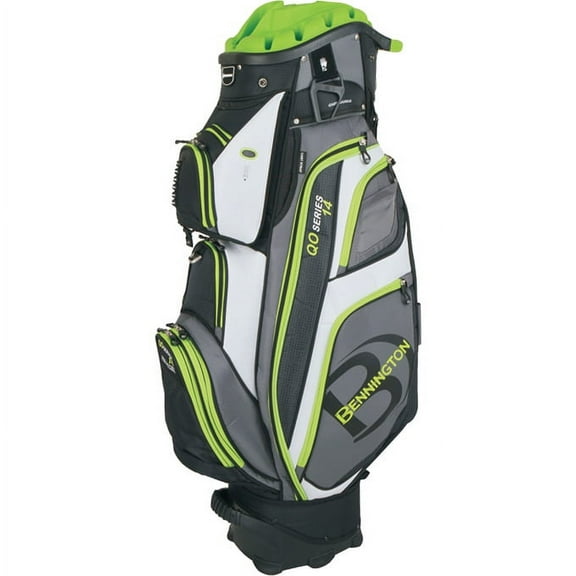 Bennington QO Series 14 Golf Cart Bag, Lime, 10 lbs