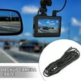 thumbnail image 2 of 5 Pin 5m 16.4ft Backup Camera Extension Cable Dash Camera Cord Wires Car Auto Rear View Camera, 2 of 5
