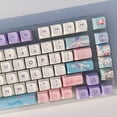 thumbnail image 4 of Sanrio-teclas Kawaii Cinnamoroll, accesorios de teclado mecánico, estilo de dibujos animados, PBT, XDA, 147 teclas, 4 of 4