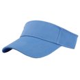 thumbnail image 4 of Sonducket Sombrero para el sol ajustable para mujer - Tejido transpirable que absorbe el sudor Gorra deportiva informal de poliéster Park Sky Type2 NO2, 4 of 6