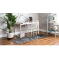 thumbnail image 3 of Rugs.com Aarhus Collection Rug – 6 Ft Runner Dark Gray Low Rug Perfect For Hallways, Entryways, 3 of 9