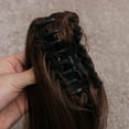 thumbnail image 2 of IDEANATEGRATE Ponytail Mujer Marrón Con De Temperatura Para Fiesta Y Uso Diario Natural, 2 of 7