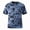 Q9-Blue, variant on Men's Athletic T-Shirt Camouflage Short Sleeve Shirt Crew Neck Rapid Dry T-Shirts Moisture-Wicking Athletic Performance Cooling Fishing Lightweight Tees,Dark Gray L