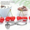 thumbnail image 6 of FENGGUIQU 2-Pack Compact Metal Fruit Core Remover for Cherry Olive Jujube Kitchen Tool Easy to Use, 6 of 6