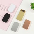 thumbnail image 4 of Mini Rectangular Storage Box,Slide Top Tin Containers,Small Metal Containers,Pill Cases,Push-Pull Tin Box,Cosmetic Display Cases WHITE 60X34X11MM, 4 of 8