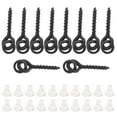thumbnail image 3 of FLAMEEN Bait Screws Chod Rig Ring Stops, Light And Compact Bait Screws With Carp Rig Ring Stops For Carp Fishing Tackle Hook Screw, 3 of 8