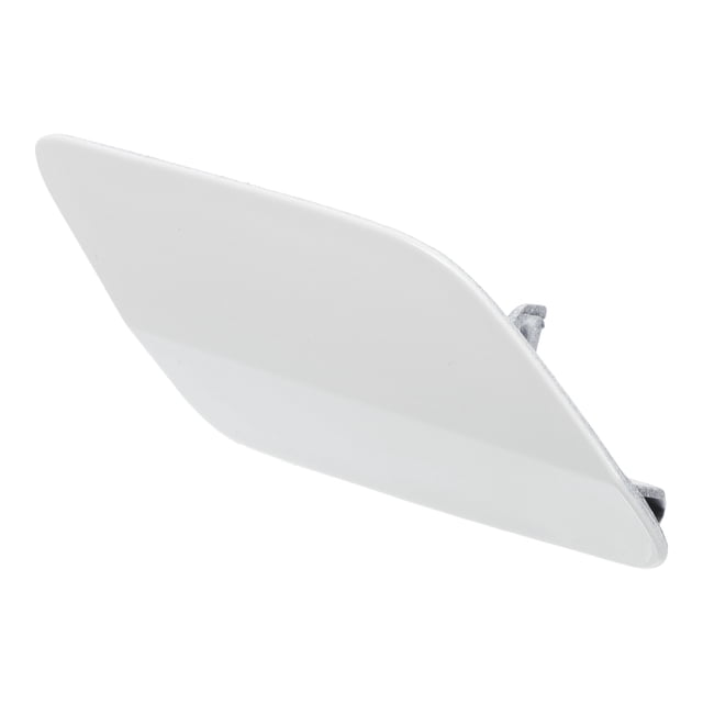 Cubierta de boquilla de lavaparabrisas del faro delantero derecho Unique Bargains No.5GG955110 Cubierta de recorte del parachoques para VW Golf MK7 VII 2013-2016 Plástico blanco 1 Pcs