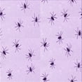 thumbnail image 1 of Ahgly Company Machine Washable Indoor Square Transitional Bright Lilac Purple Area Rugs, 4' Square, 1 of 7