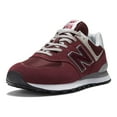 thumbnail image 3 of New Balance Men's 574 Core Sneaker, Burgundy/White, 9, 3 of 4