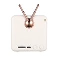 thumbnail image 4 of Miulika Portable Mini Retro Bass Speaker TF USB White, 4 of 5