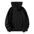 thumbnail image 3 of Tiweut Jackets for Womens Butterfly Print Y2K Pullover Oversized Gothic Hop Long Sleeve Hooded Loose Fit Sweatshirt Regular Tops Black,L, 3 of 7