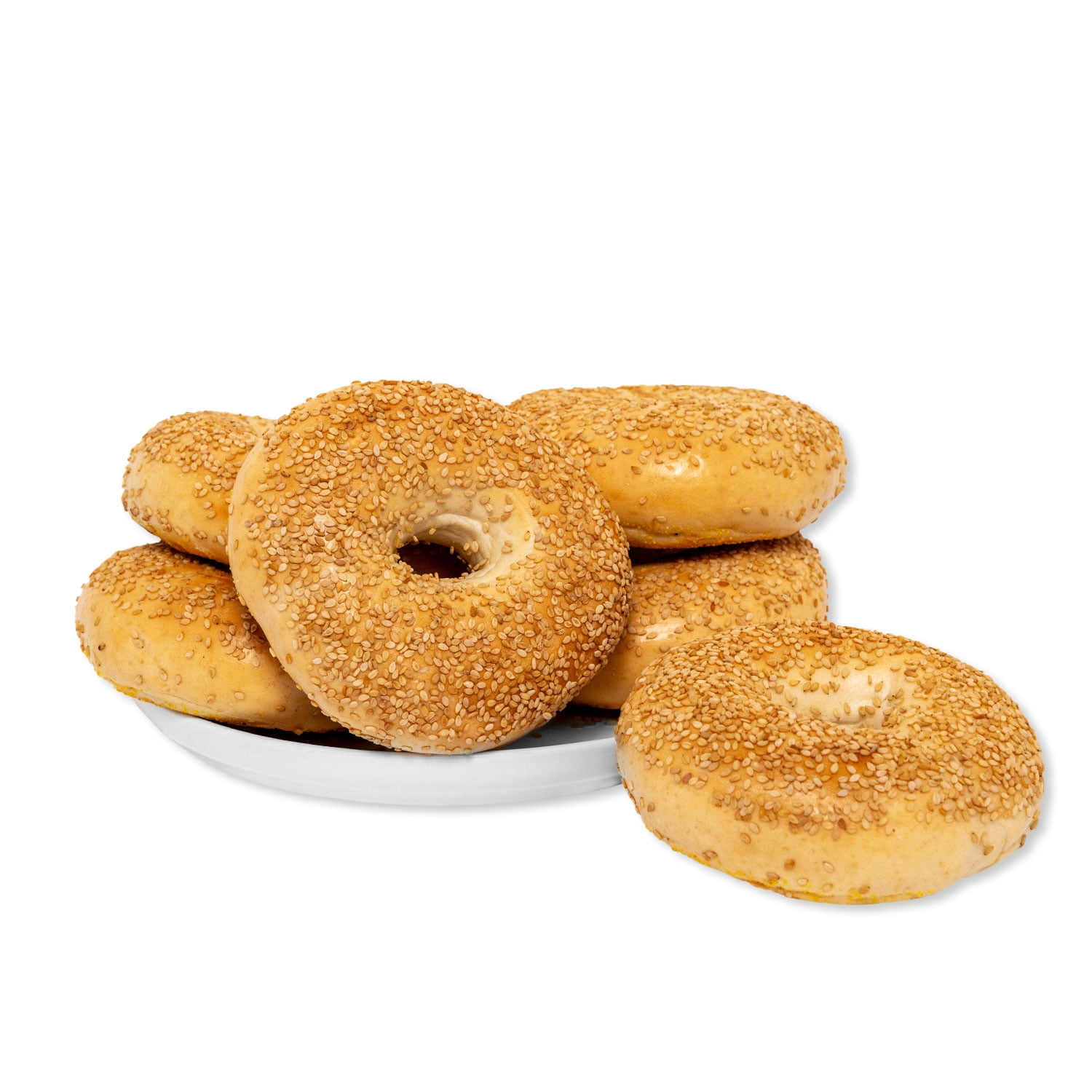 Marketside Fresh Sesame Bagels, Wheat and Barley Flour, Shelf-Stable, 22.8 oz, 6 Count